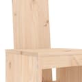 Miniatyrbilde 5 av 10: vidaXL Hagebarsett 9 deler heltre furu