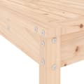 Miniatyrbilde 7 av 10: vidaXL Hagebarsett 9 deler heltre furu