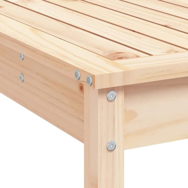 vidaXL Hagebarsett 5 deler heltre furu