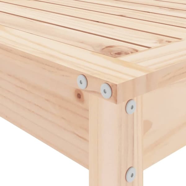 vidaXL Hagebarsett 5 deler heltre furu