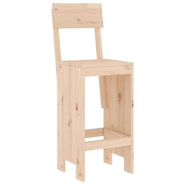 vidaXL Hagebarsett 5 deler heltre furu
