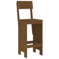Miniatyrbilde 4 av 10: vidaXL Hagebarsett 9 deler honningbrun heltre furu