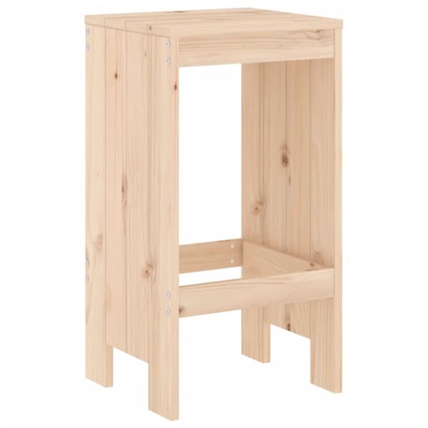 vidaXL Hagebarsett 3 deler heltre furu