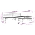 Miniatyrbilde 6 av 6: vidaXL Hagesofagruppe 4 deler honningbrun heltre furu