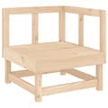 Miniatyrbilde 3 av 7: vidaXL Hagesofagruppe 7 deler heltre furu