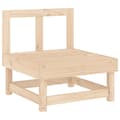 Miniatyrbilde 4 av 7: vidaXL Hagesofagruppe 7 deler heltre furu
