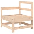 Miniatyrbilde 6 av 9: vidaXL Hagesofagruppe 6 deler heltre furu