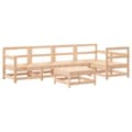 Miniatyrbilde 2 av 9: vidaXL Hagesofagruppe 6 deler heltre furu
