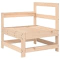 Miniatyrbilde 3 av 7: vidaXL Hagesofagruppe 4 deler heltre furu