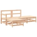 Miniatyrbilde 2 av 7: vidaXL Hagesofagruppe 4 deler heltre furu