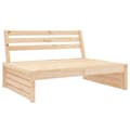 Miniatyrbilde 3 av 6: vidaXL Hagesofagruppe 6 deler heltre furu