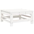 Miniatyrbilde 6 av 8: vidaXL Hagesofagruppe 7 deler hvit heltre furu