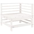 Miniatyrbilde 3 av 7: vidaXL Hagesofagruppe 8 deler hvit heltre furu