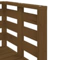 Miniatyrbilde 7 av 10: vidaXL Hagesofagruppe 3 deler honningbrun heltre furu
