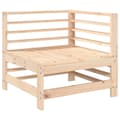 Miniatyrbilde 3 av 7: vidaXL Hagesofagruppe 7 deler heltre furu