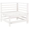 Miniatyrbilde 3 av 7: vidaXL Hagesofagruppe 6 deler hvit heltre furu