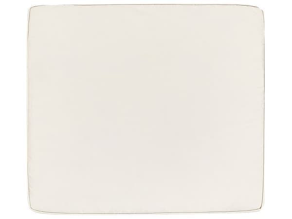 4-seters loungesett Lyst akasietre Hvit Sofabord 2-seters sofa 2 lenestoler Sitteputer Moderne design Hagemøbler Sittegruppe