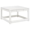 Miniatyrbilde 4 av 9: vidaXL Hagesofagruppe 5 deler hvit heltre furu