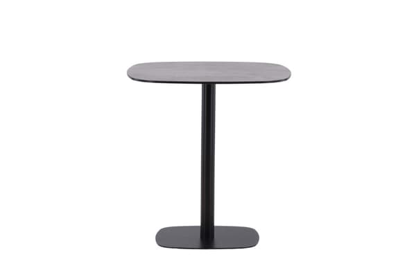 Milano cafebord Ø70 svart.