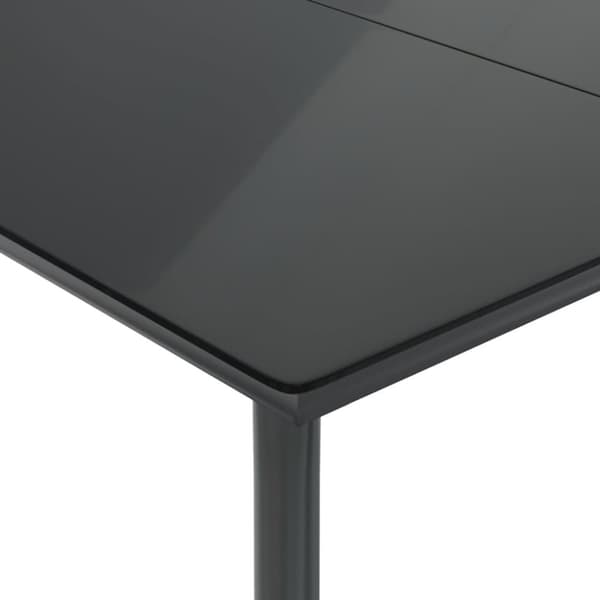 vidaXL spisebordssæt til haven 7 dele med hynder polyrattan beige