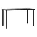 Miniatyrbilde 4 av 10: vidaXL Hagespisegruppe med puter 5 deler polyrotting beige