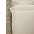 Miniatyrbilde 6 av 10: vidaXL Hagespisegruppe med puter 5 deler polyrotting beige