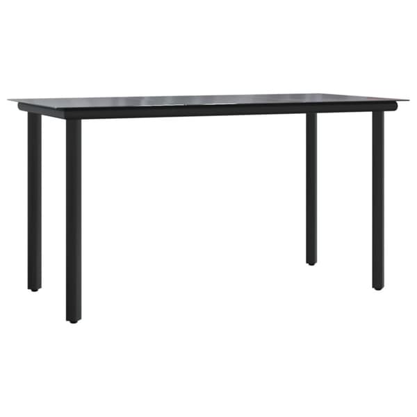 vidaXL spisebordssæt til haven 9 dele med hynder polyrattan beige