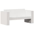 Miniatyrbilde 5 av 11: vidaXL Hagesofagruppe 2 deler hvit heltre furu