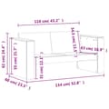 Miniatyrbilde 11 av 11: vidaXL Hagesofagruppe 2 deler hvit heltre furu