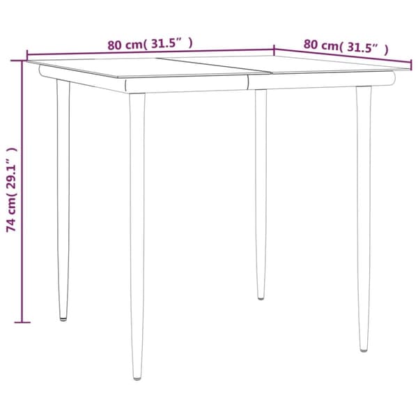 vidaXL Hagespisegruppe med puter 5 deler polyrotting beige