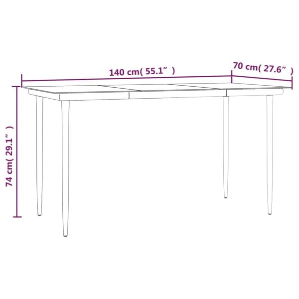 vidaXL Hagespisegruppe med puter 5 deler polyrotting beige