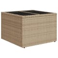 Miniatyrbillede 7 af 11: vidaXL sofasæt til haven 6 dele med hynder polyrattan beige