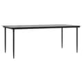 Miniatyrbilde 4 av 8: vidaXL Hagespisegruppe med puter 9 deler polyrotting beige