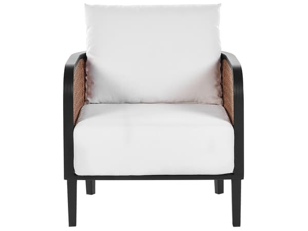Udendørs sofasæt råhvid 5-personers aluminium stofhynder sofabord lænestole sofa moderne stil