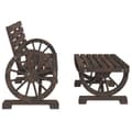 Miniatyrbilde 9 av 11: vidaXL Hagesofagruppe 4 deler heltre gran