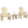 Miniatyrbilde 1 av 11: vidaXL Hagesofagruppe 3 deler heltre gran