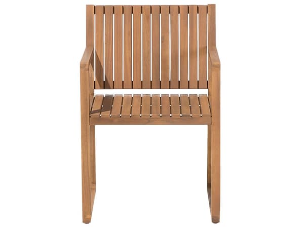 Have spisestue sæt brun akacietræ 6 sæder vejrbestandigt klassisk design