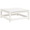 Miniatyrbilde 6 av 11: vidaXL Hagesofagruppe 5 deler hvit heltre furu