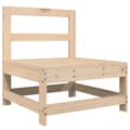 Miniatyrbilde 4 av 10: vidaXL Hagesofasett 7 deler heltre furu