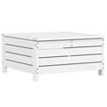 Miniatyrbilde 9 av 11: vidaXL Hagesofasett 10 deler hvit heltre furu