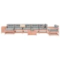 Miniatyrbilde 1 av 11: vidaXL Hagesofasett 10 deler heltre douglasgran