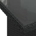 Miniatyrbillede 11 af 11: vidaXL sofasæt til haven 10 dele med hynder polyrattan sort