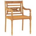 Miniatyrbilde 5 av 11: vidaXL Hagespisegruppe 5 deler heltre teak