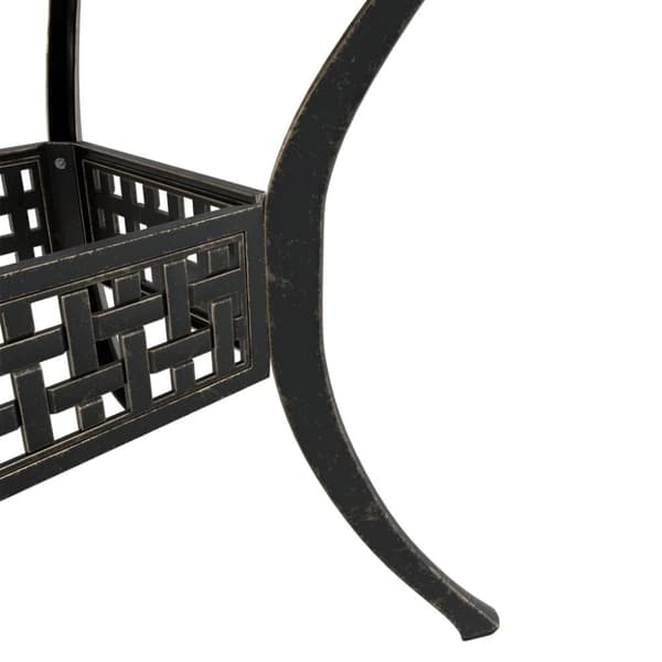 vidaXL Bistrosett 3 deler bronse støpt aluminium