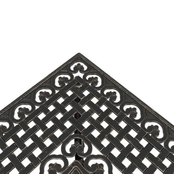 vidaXL Bistrosett 3 deler bronse støpt aluminium