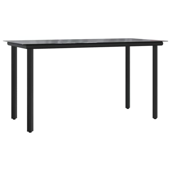 vidaXL spisebordssæt til haven 9 dele med hynder polyrattan beige