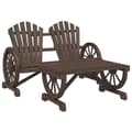 Miniatyrbild 5 av 11: The Living Store Loungegrupp 4 delar massivt granträ -  Utemöbelgrupper