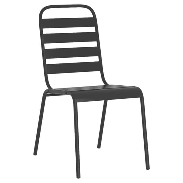 Ulkokalustesarjat - Living 5-osainen Ulkoruokailuryhmä antrasiitti teräs