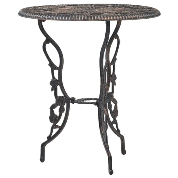 Utemöbelgrupper - Living Caféset 3 delar gjuten aluminium