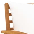Miniatyrbild 6 av 10: Utemöbelgrupper - Living Loungegrupp med dynor 5 delar massivt akaciaträ